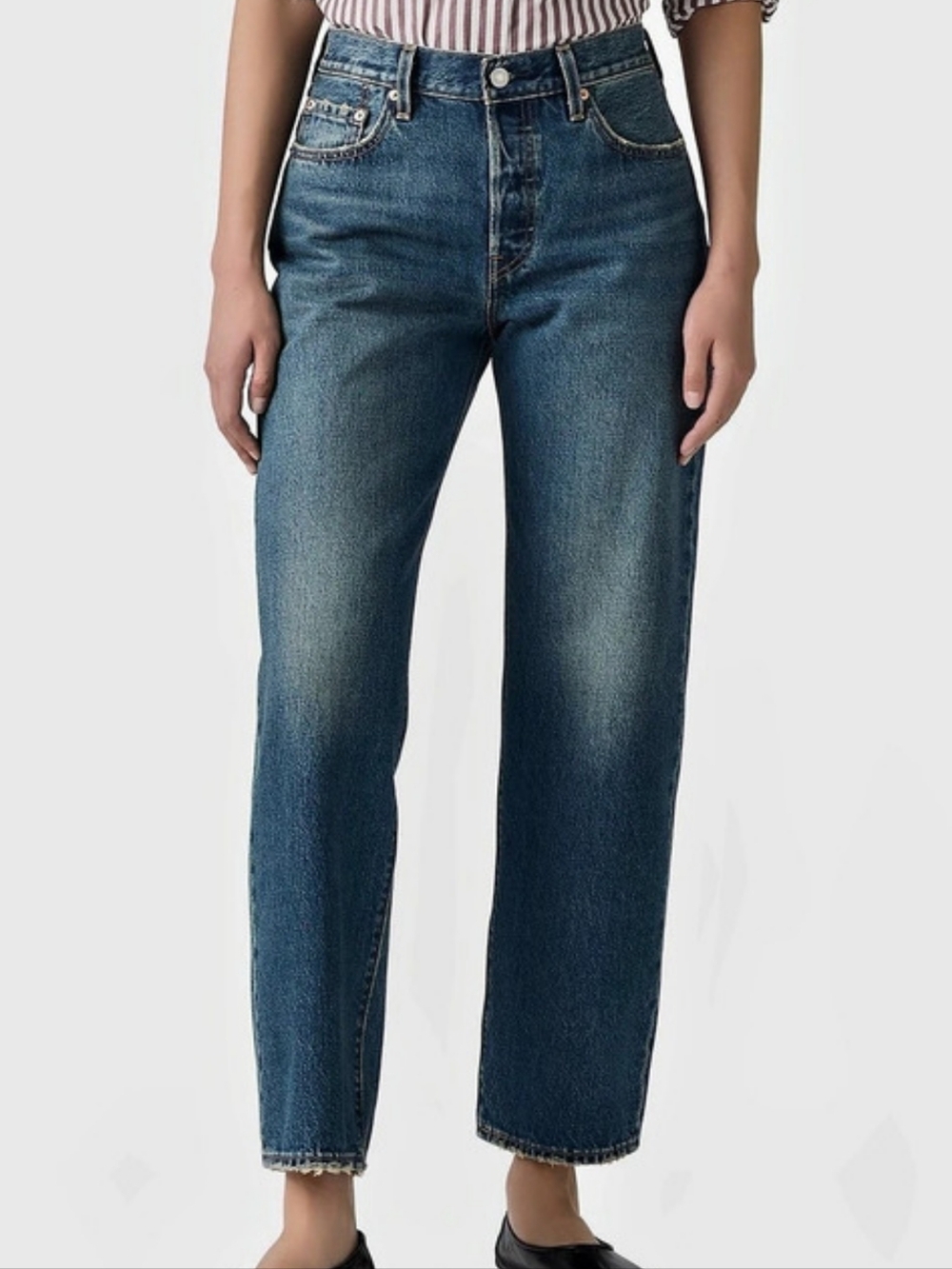 Levi's 501 '90s Ankle Relaxed Straight Leg Jeans